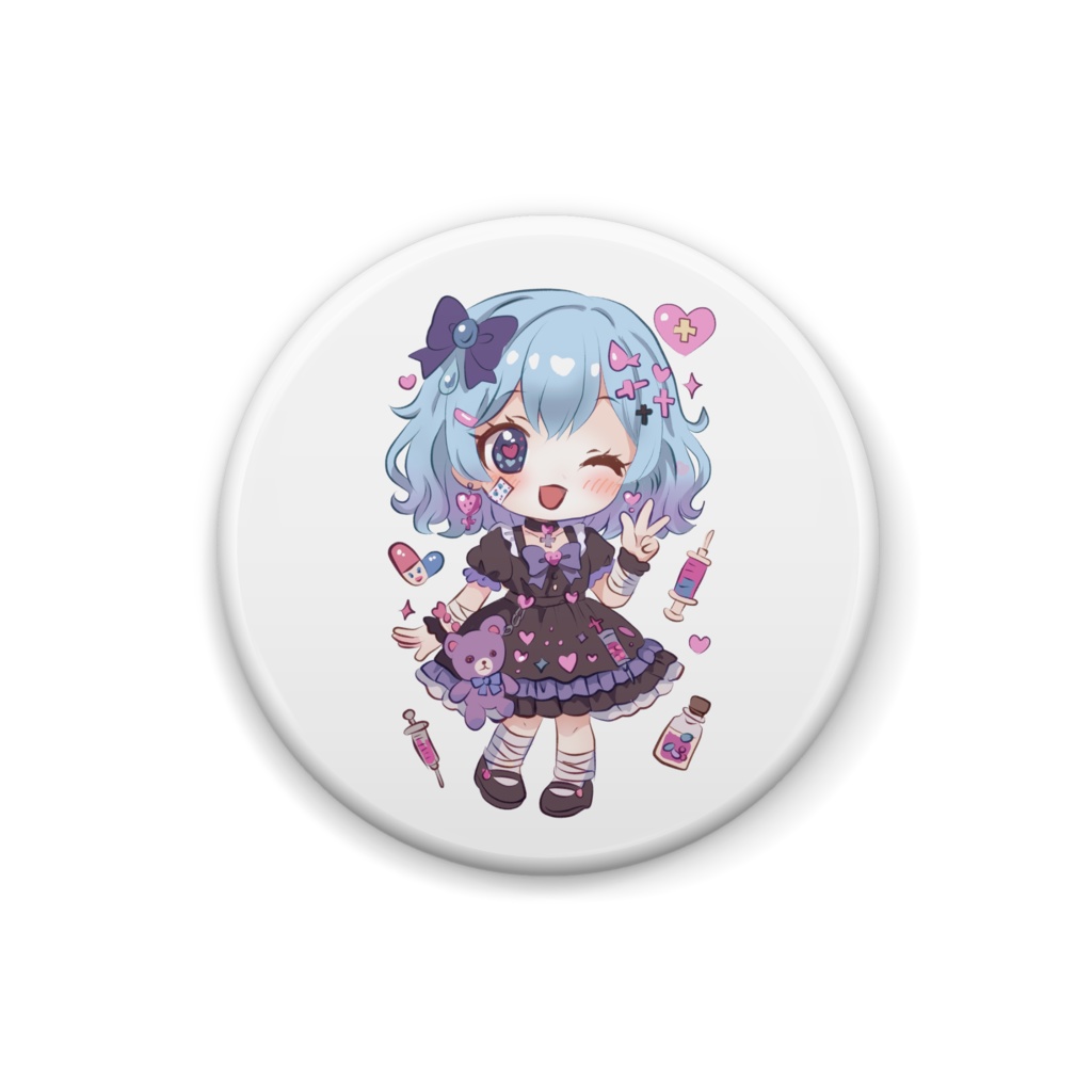 みるるちゃん 缶バッジ