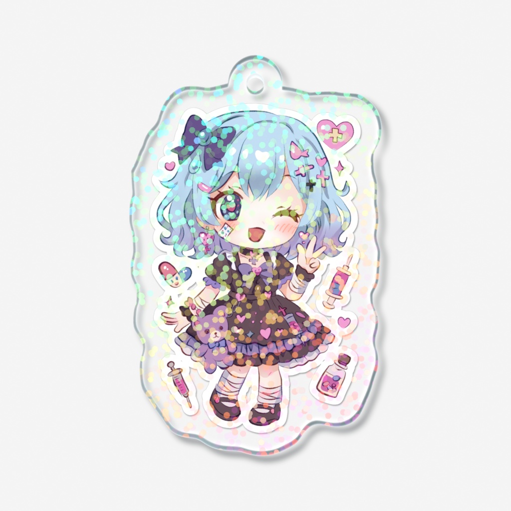 みるるちゃん ホログラムアクリルキーホルダー