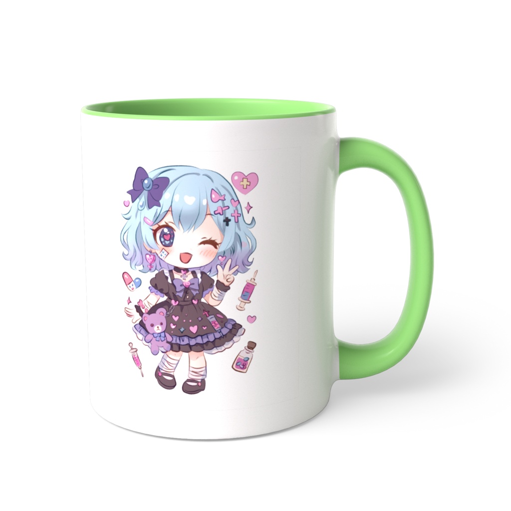 うちのこツートンカラーマグカップ