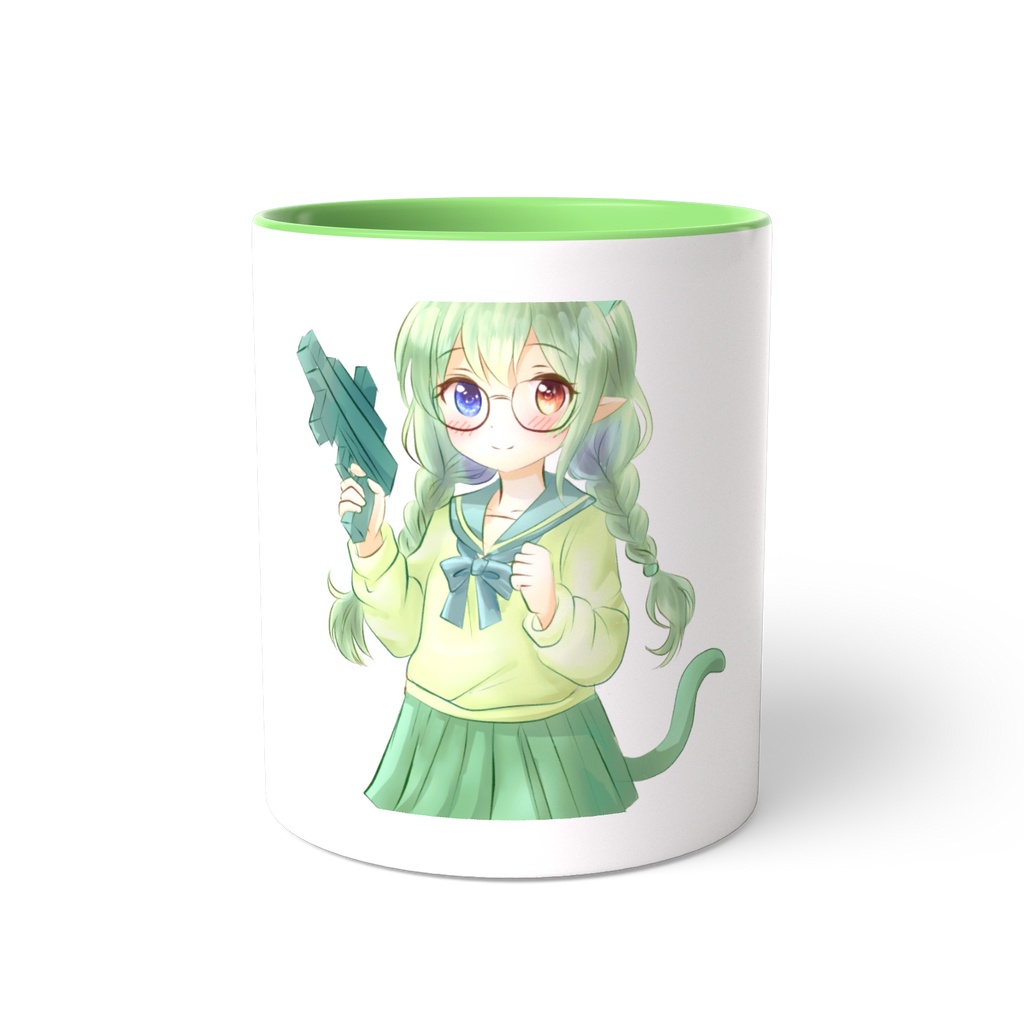 えるふさんツートンカラーマグカップ