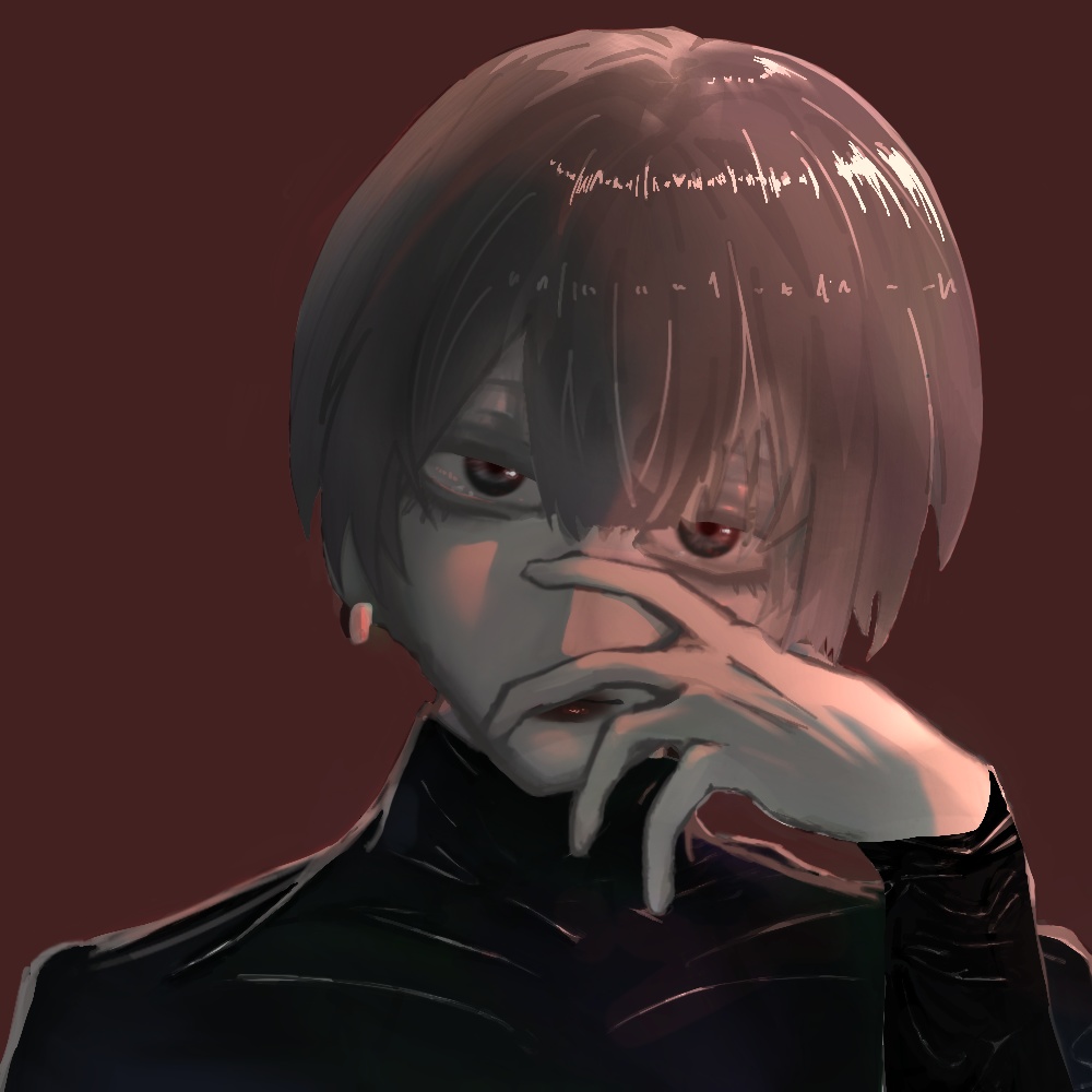 【アイコン素材】何かを企む男性(おまけ含め5枚)