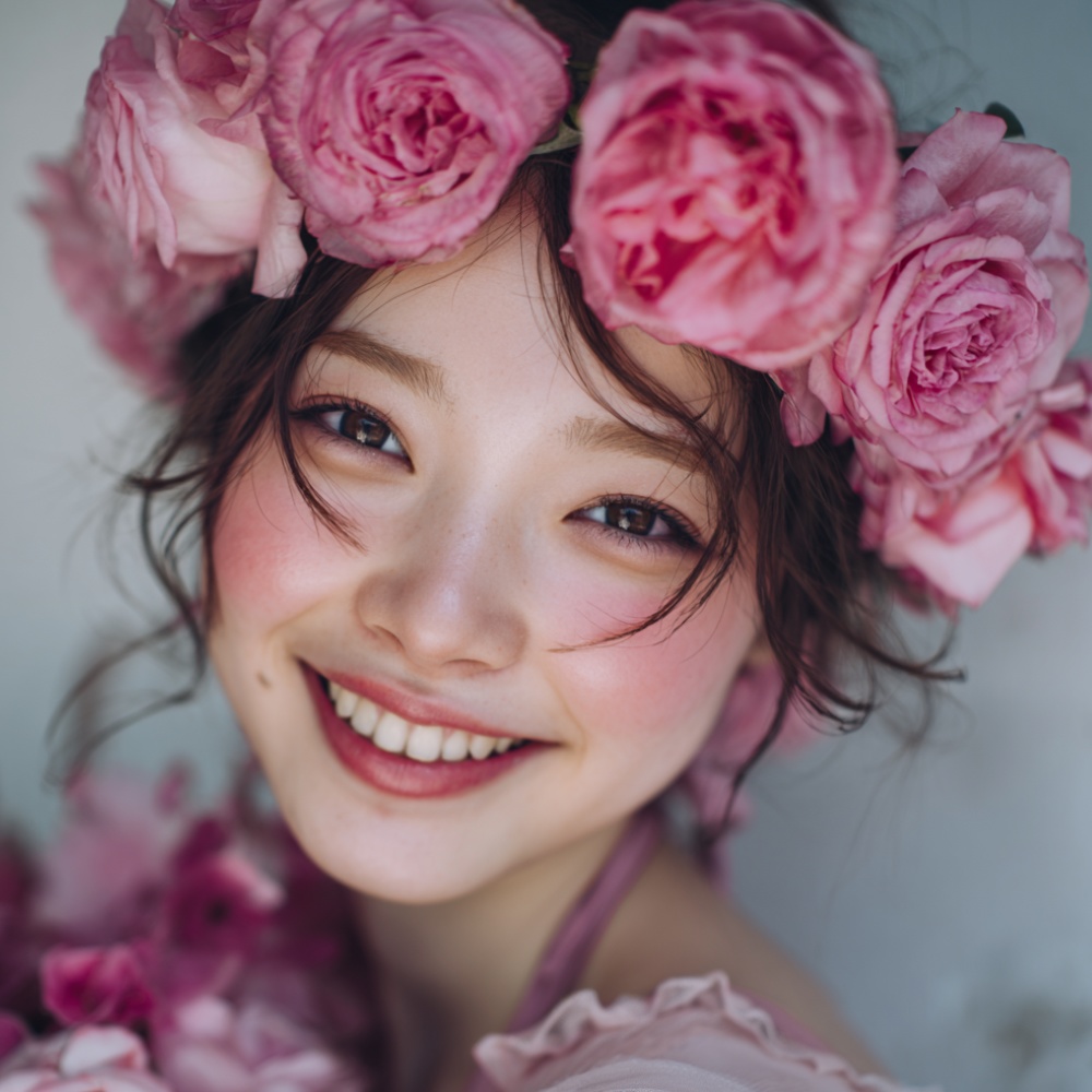 Rose Floral Puzzle Art(Digital Download)