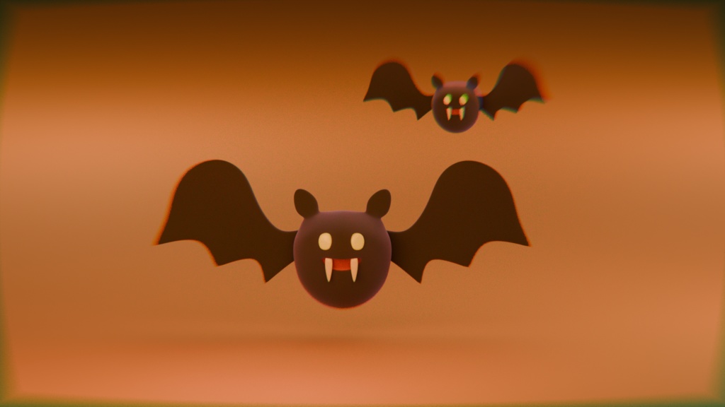 3DデータBlenderハロウィンセット