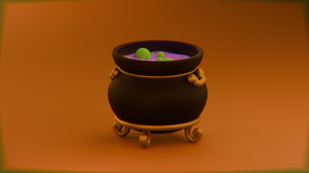 3DデータBlenderハロウィンセット