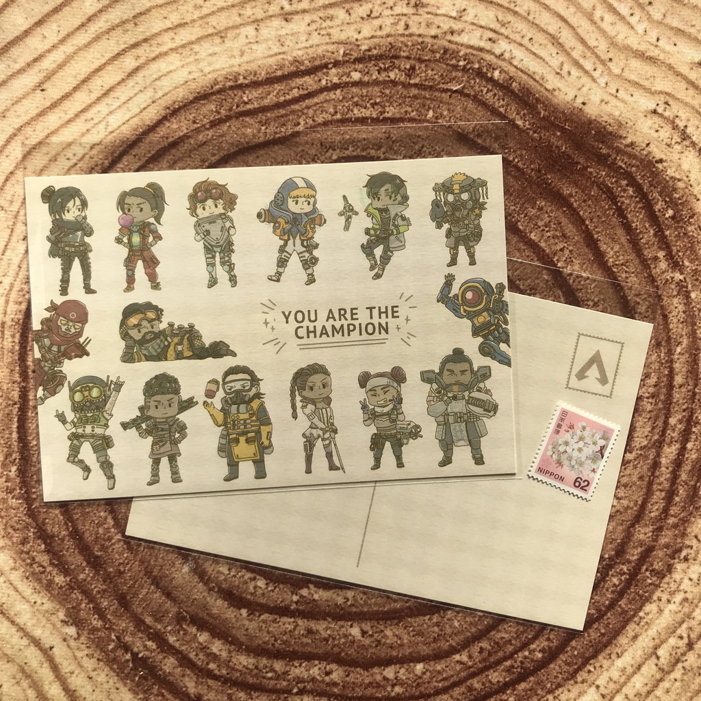 【APEX】全キャラハガキ
