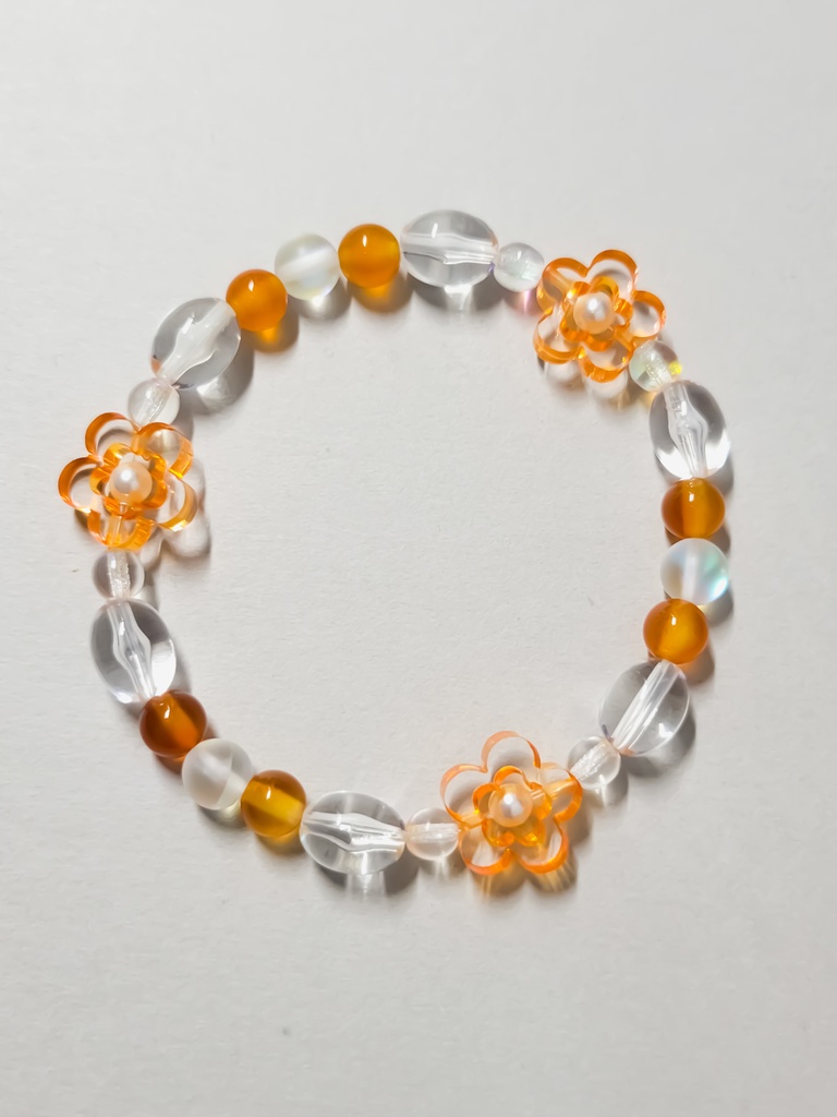 【イメージアクセサリー】clear flower