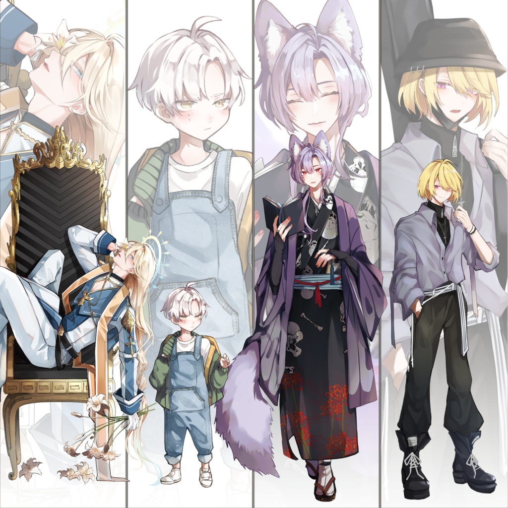 TRPG ゲーム 配信用 全身立ち絵有償依頼 2000円~!