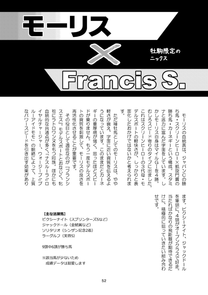 POG・一口馬主のための血統本 配合パズルでアタリはわかる vol.4(2022)※紙書籍版