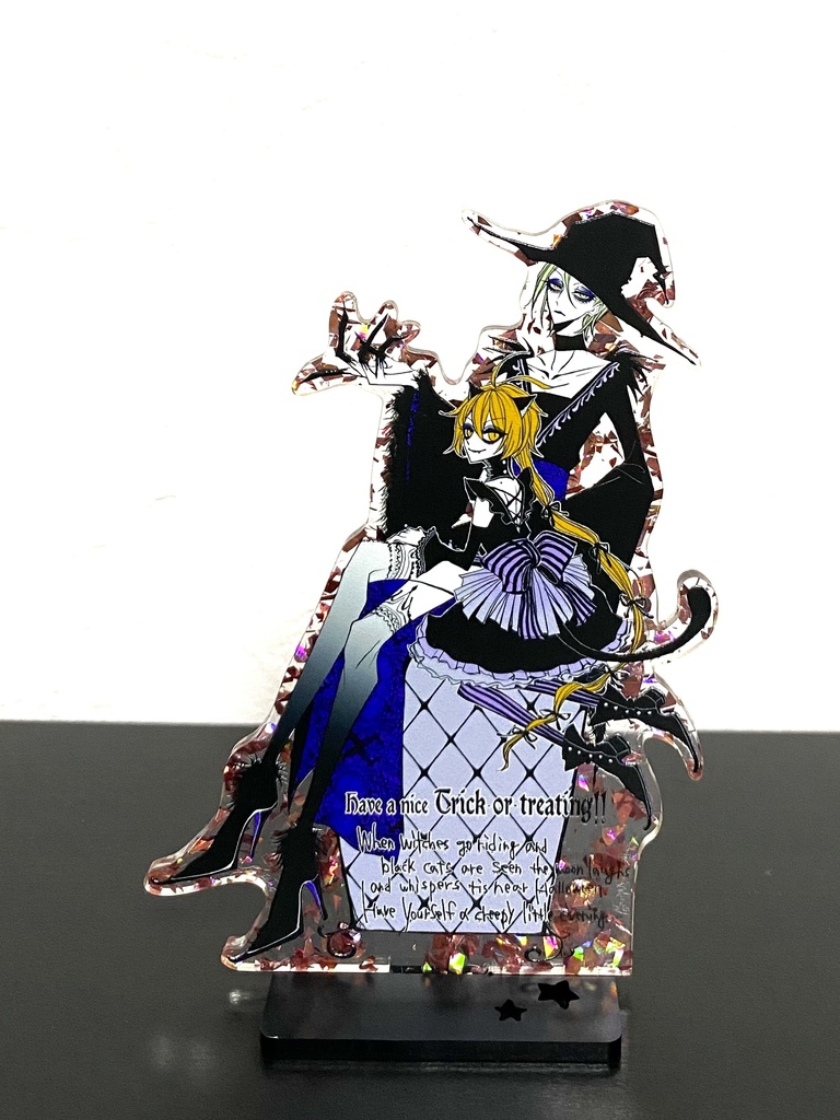 アクリルスタンド 12cm - Halloween 2021 ワサビとカラシ