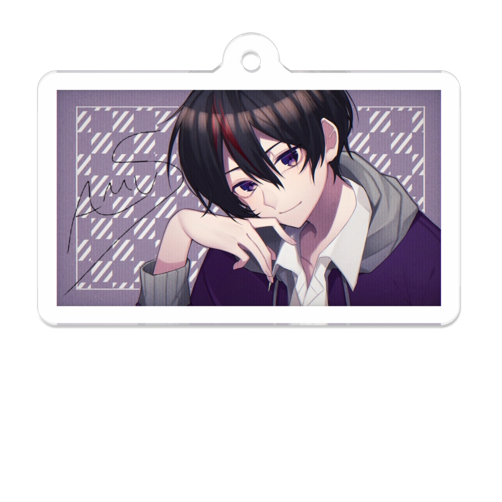 アクリルキーホルダー／白石あむ