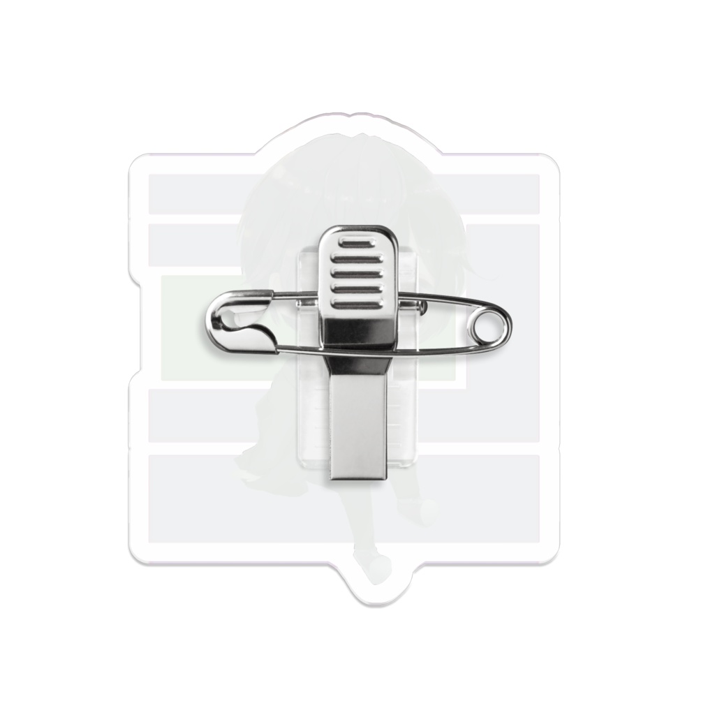 アクリルバッジ/白石あむ