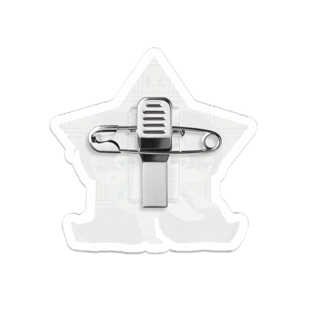 アクリルバッジ/白石あむ