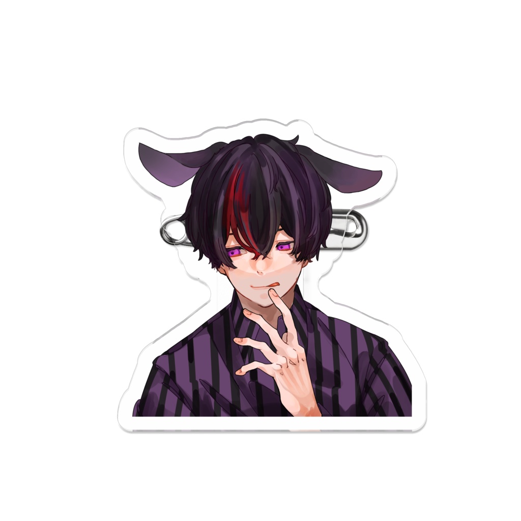 アクリルバッジ/白石あむ