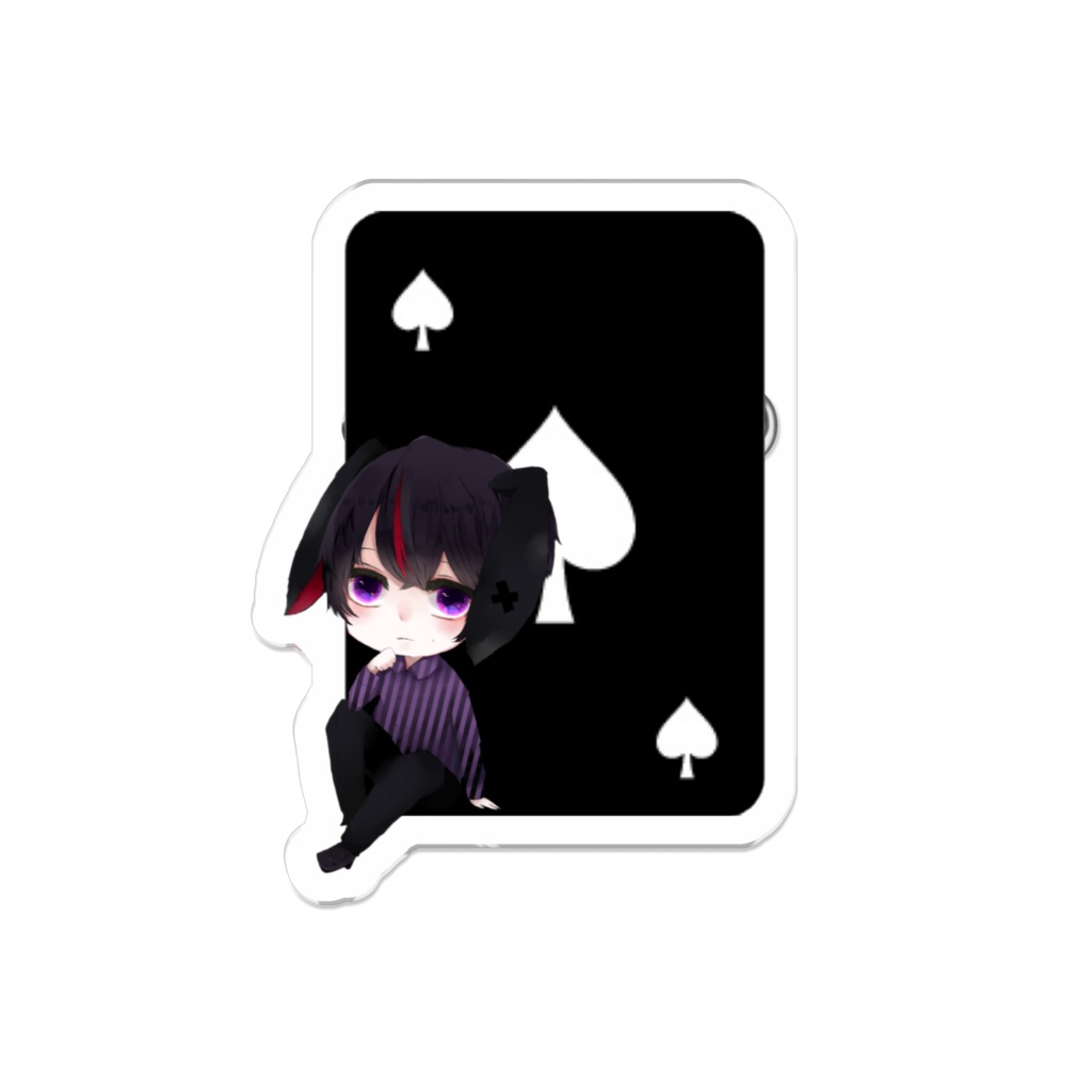 アクリルバッジ／白石あむ