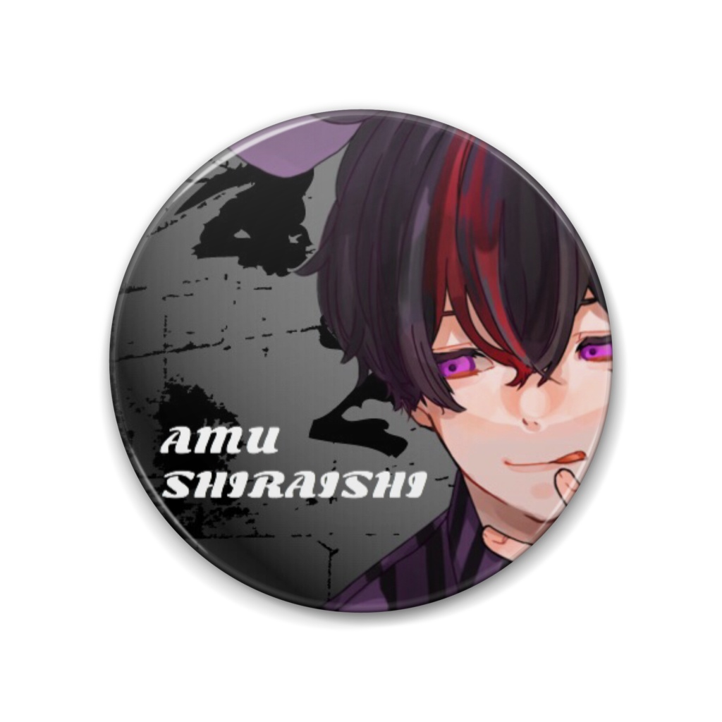 缶バッジ88mm/白石あむ