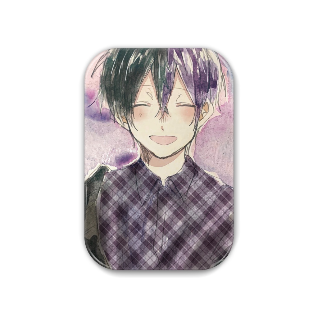 缶バッジ【角丸】／白石あむ