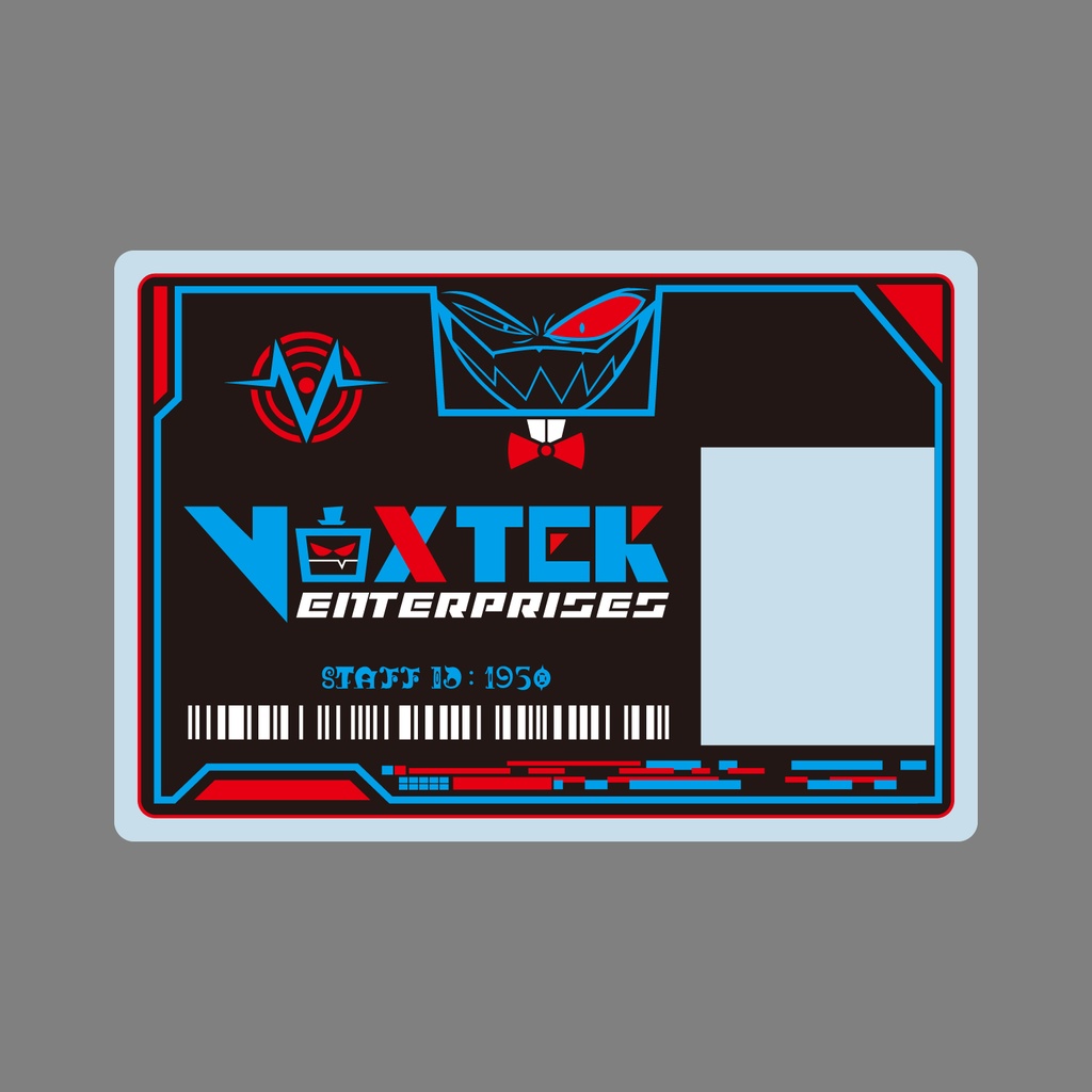 ハズビン風　VOX.TEK社員証