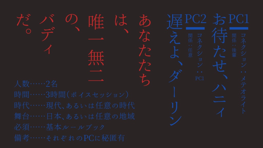 【ガーデンオーダー】拝啓、ルビコンの此岸より【2PL/秘匿有】