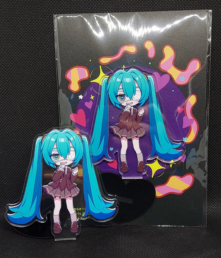 モニタリングミクきょろっとアクリルスタンド