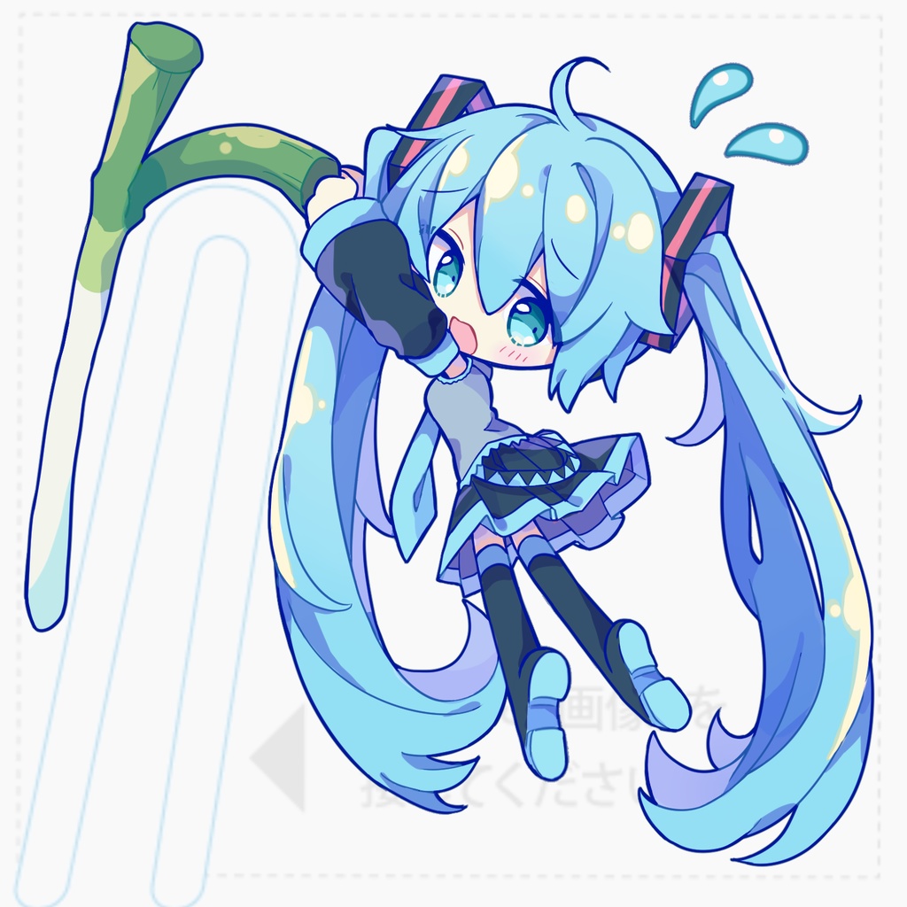 初音ミク　アクリルグラスマーカー