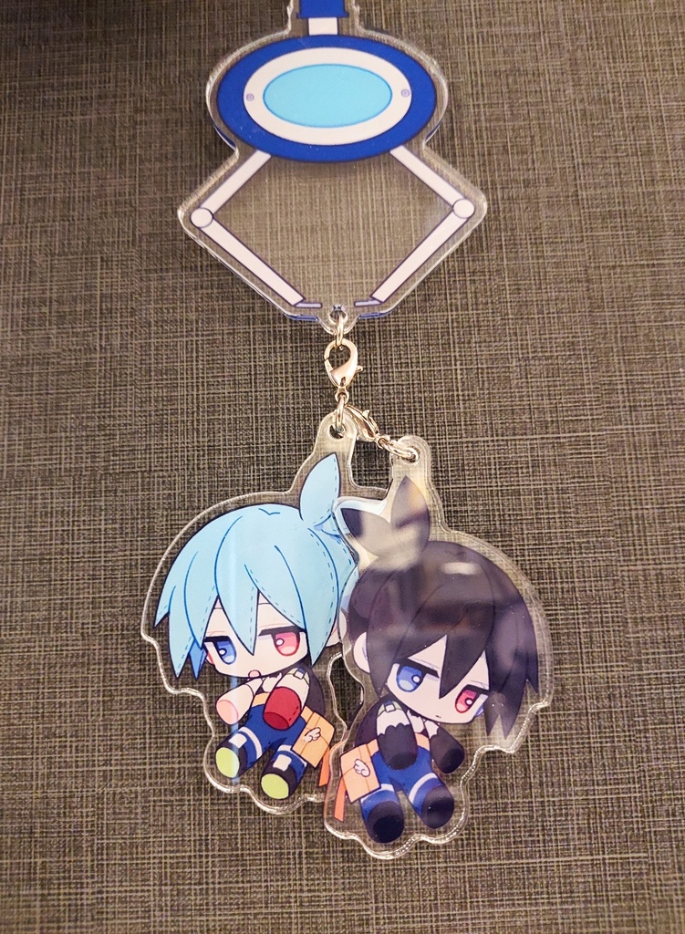 シグ、黒シグ連結アクリルキーホルダー