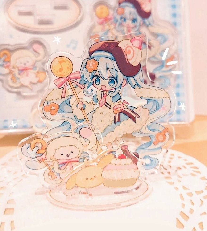 雪ミク2026アクリルジオラマ