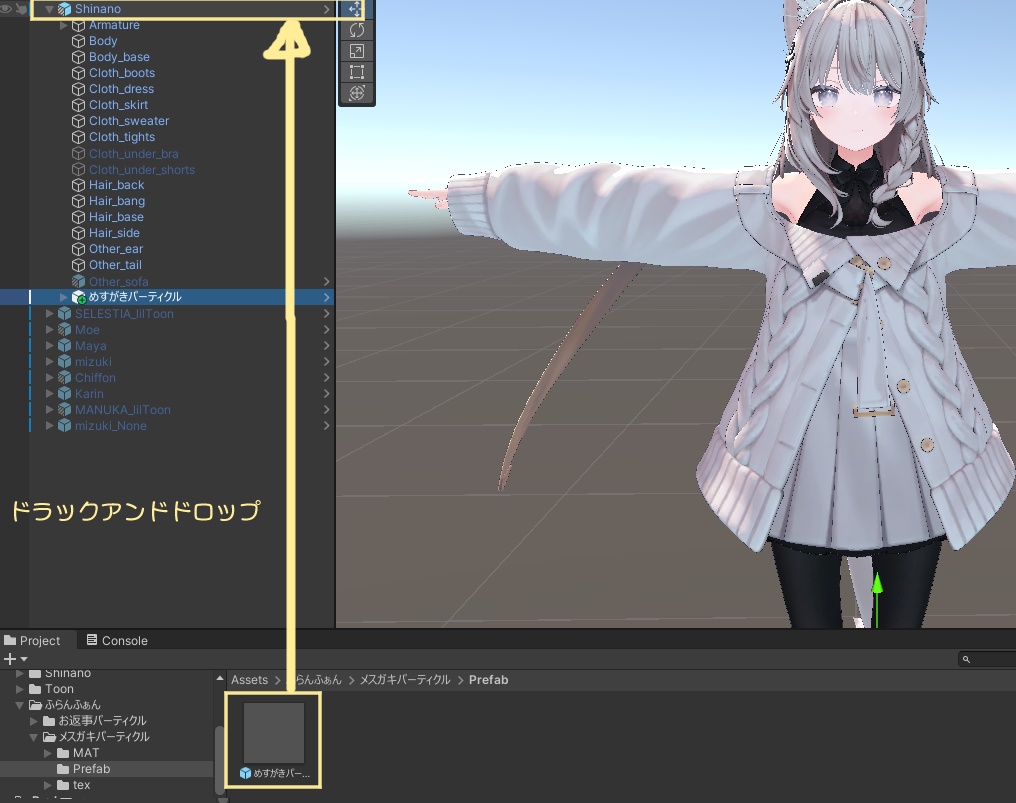 めすがきパーティクル