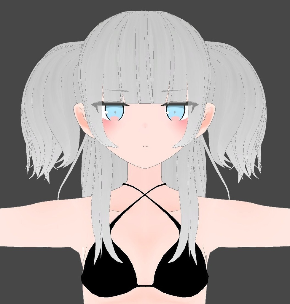 VRCHAT用オリジナルアバター「リザ」