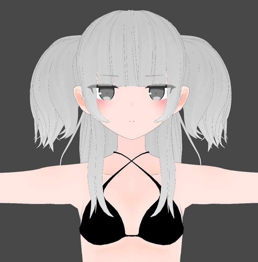 VRCHAT用オリジナルアバター「リザ」