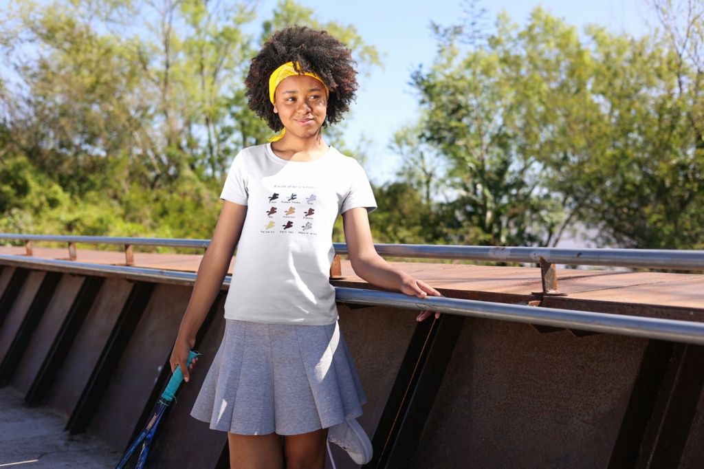 いろいろ馬の毛色Tシャツ