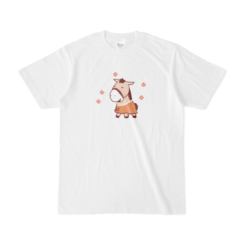 ゆる馬ハッピーTシャツ