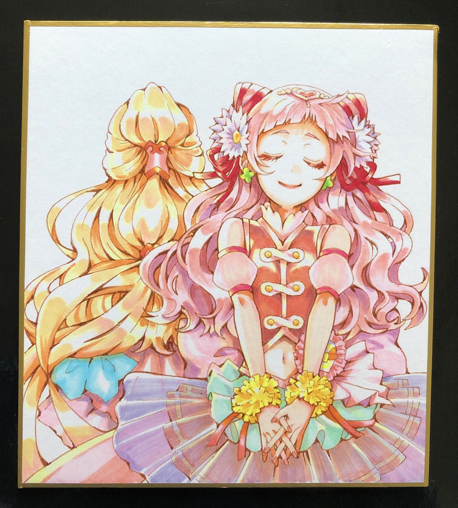 ミニ色紙　キュアエール