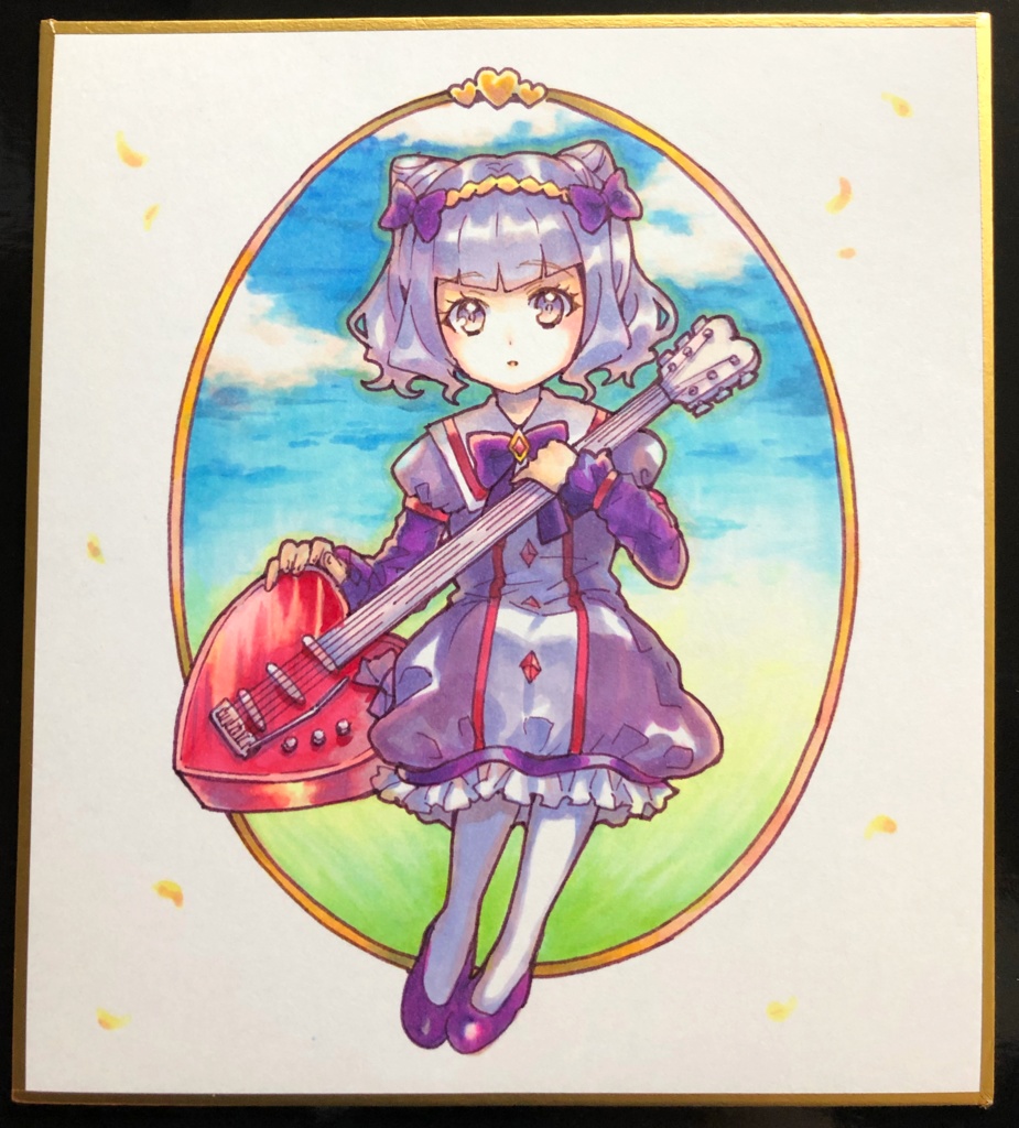 ミニ色紙　ルールー