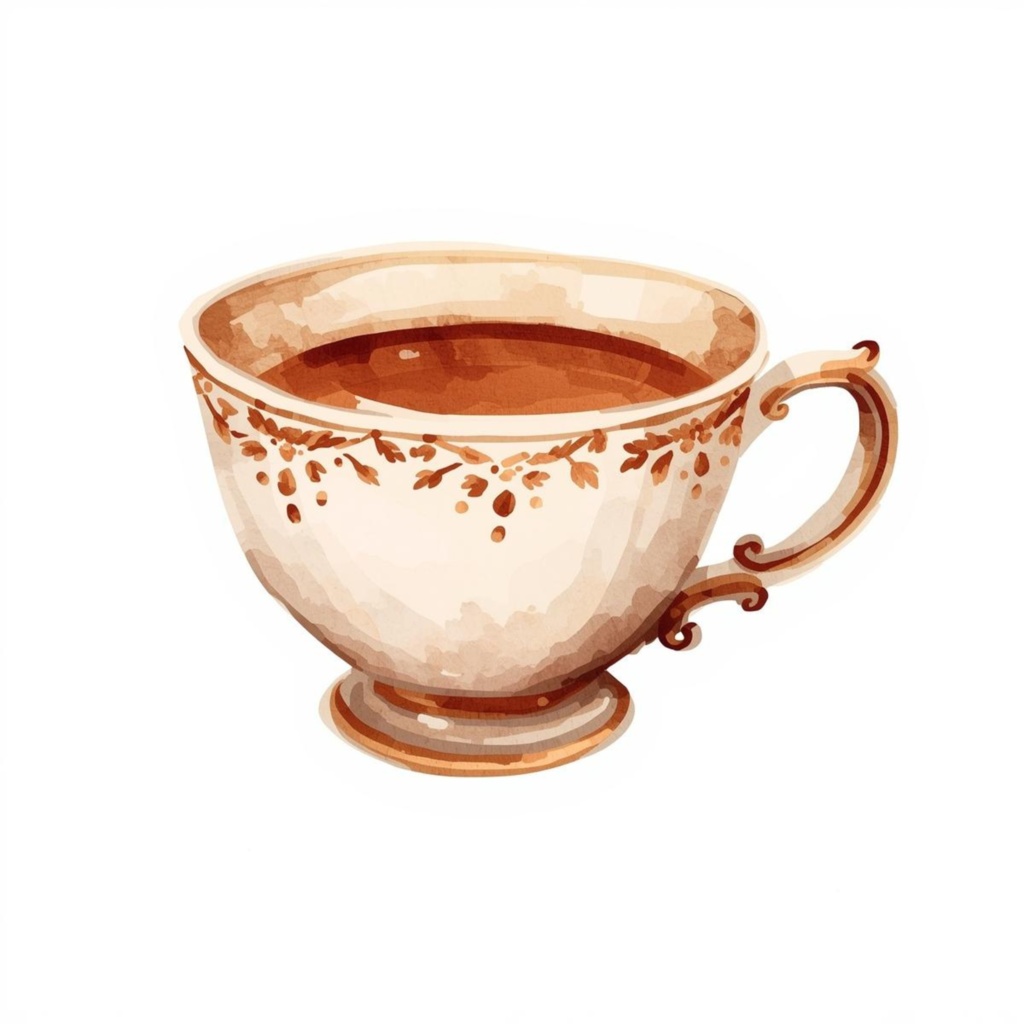 Cozy Autumn Days – 花と小物のあたたかい水彩素材集(コージーライフver))