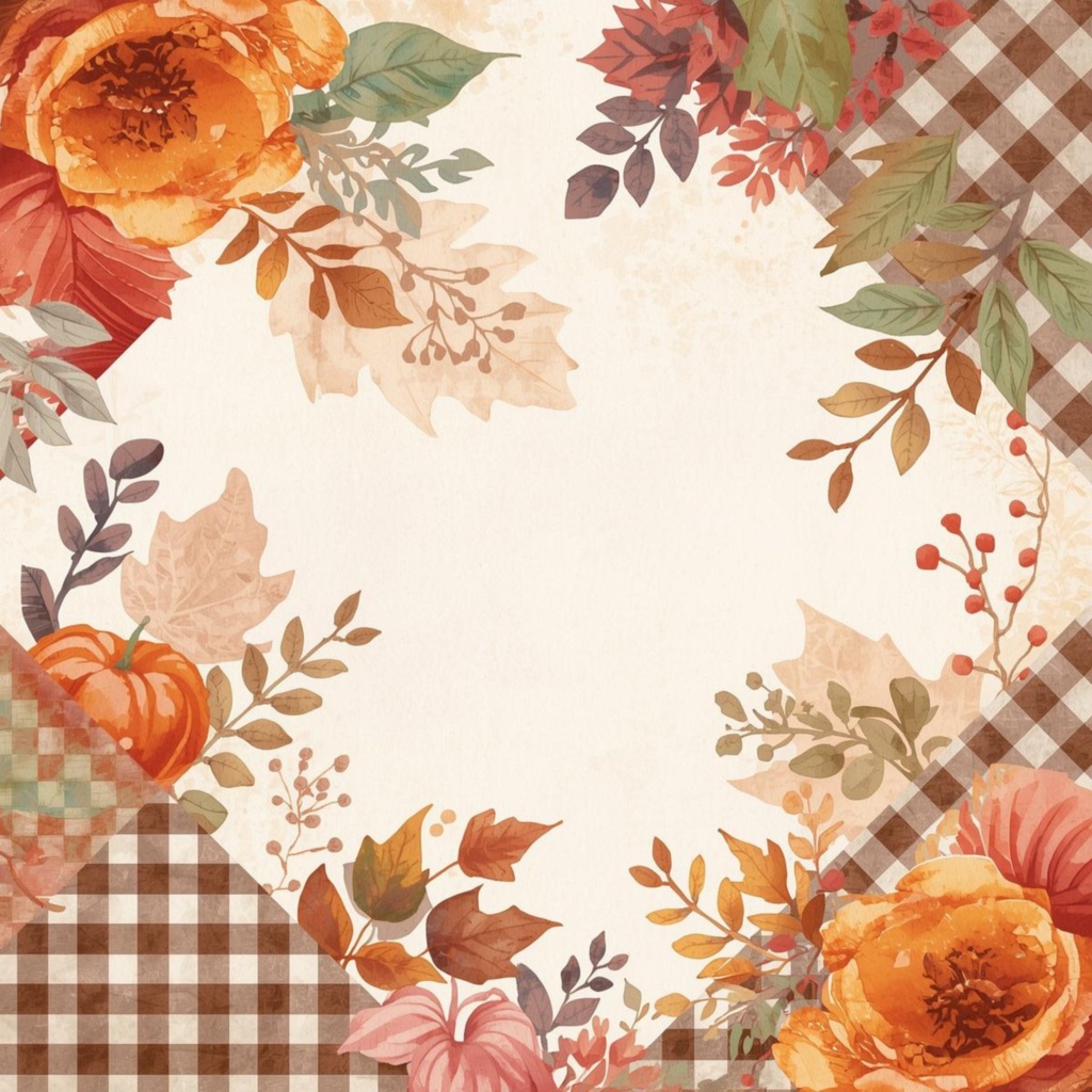 Autumn Floral & Cozy Life Bundle – 秋のフローラル&コージーライフ素材セット