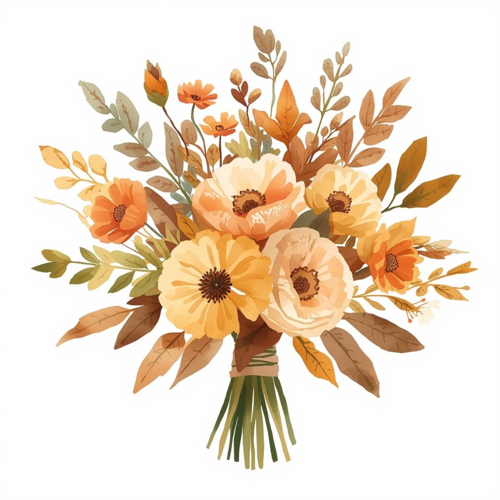 Autumn Floral & Cozy Life Bundle – 秋のフローラル&コージーライフ素材セット