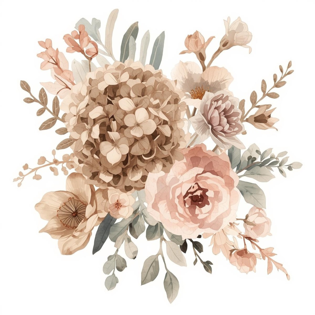 Autumn Floral & Cozy Life Bundle – 秋のフローラル&コージーライフ素材セット