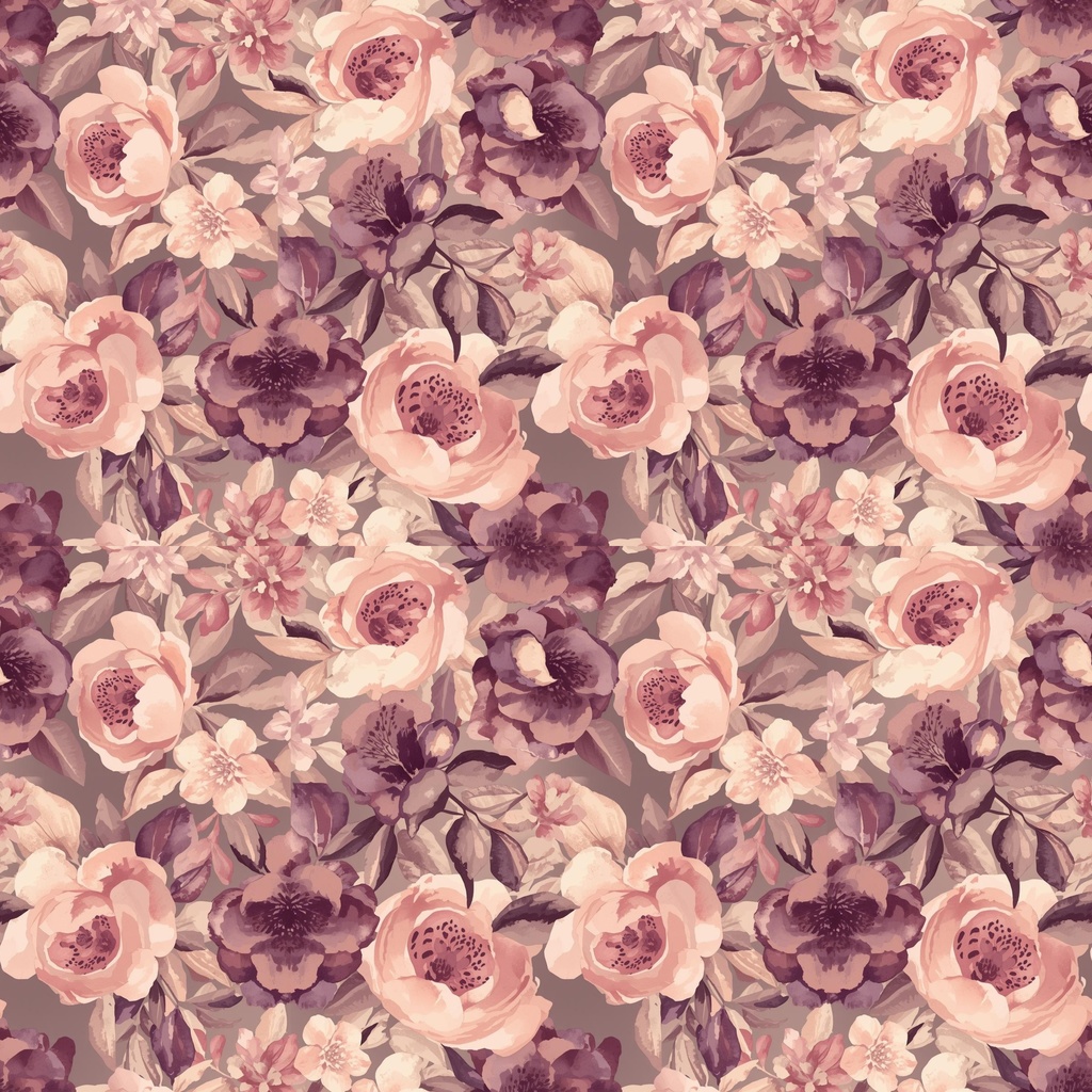 Timeless Florals – バラとラベンダーのやさしい水彩フローラル素材集(通年版)