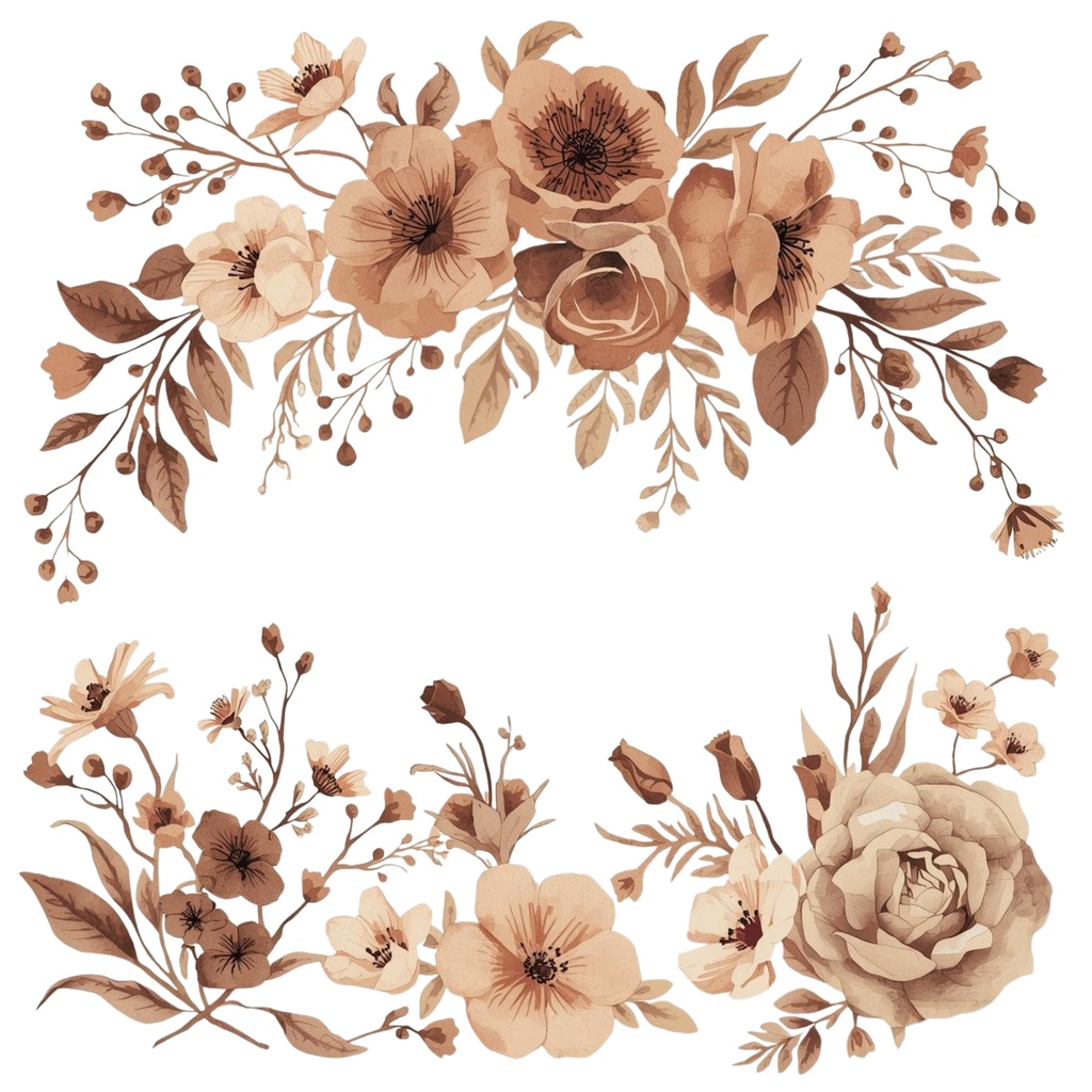 Timeless Florals – バラとラベンダーのやさしい水彩フローラル素材集(通年版)