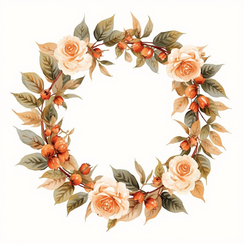 Timeless Florals – バラとラベンダーのやさしい水彩フローラル素材集(通年版)