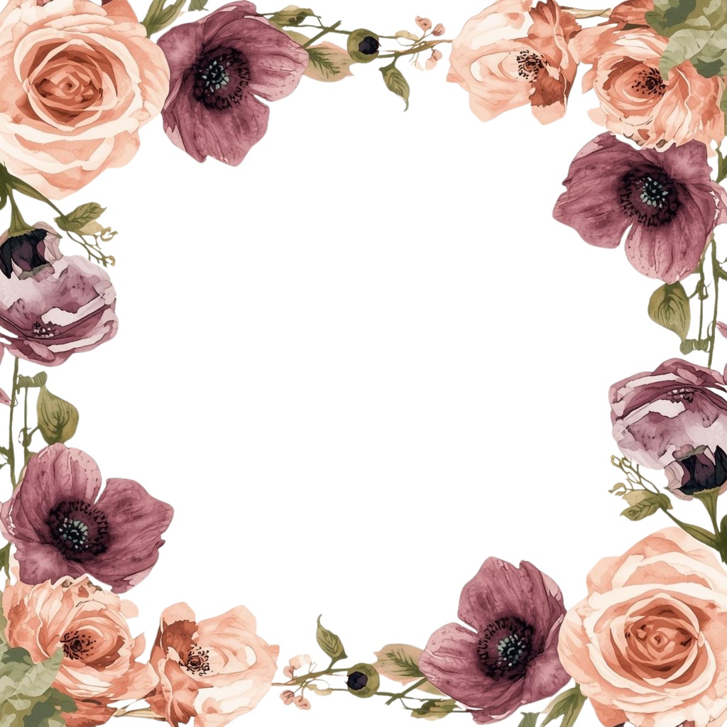 Timeless Florals – バラとラベンダーのやさしい水彩フローラル素材集(通年版)