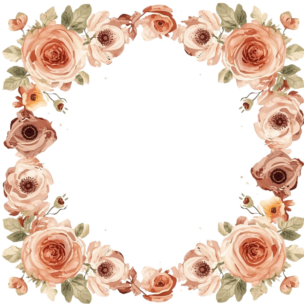 Timeless Florals – バラとラベンダーのやさしい水彩フローラル素材集(通年版)