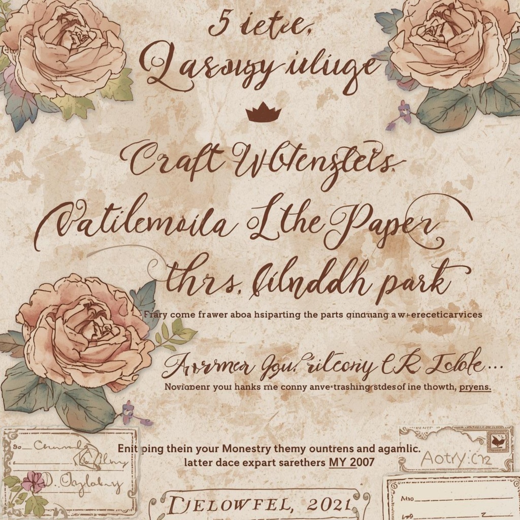 Timeless Florals – バラとラベンダーのやさしい水彩フローラル素材集(通年版)