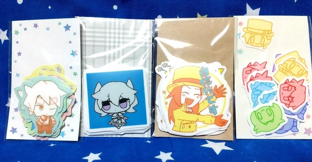 「ナントカ三術将」カットシール2024