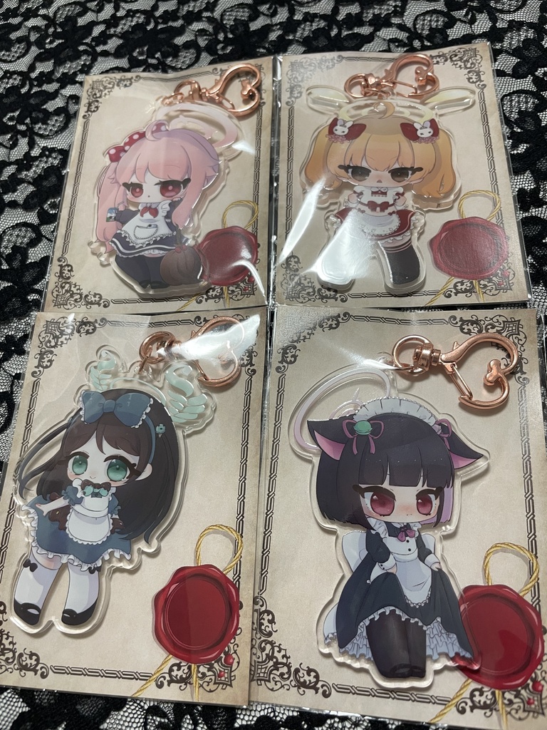 【SALE】【ブルアカ】スイーツメイド部アクリルキーホルダー