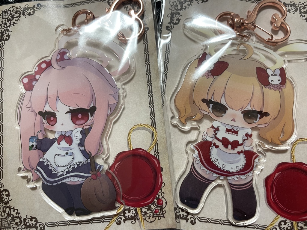 【SALE】【ブルアカ】スイーツメイド部アクリルキーホルダー