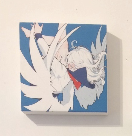 【創作】40×40キャンバスa