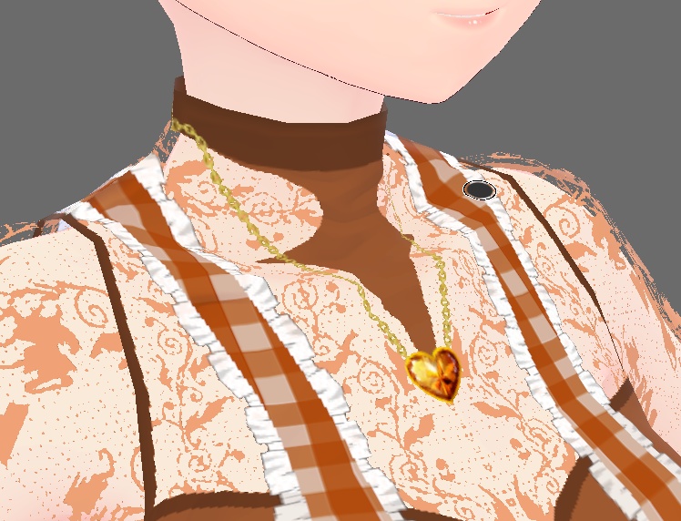 【無料版あり】ショコラ ワンピ ドレス(VRoid用衣装テクスチャ)