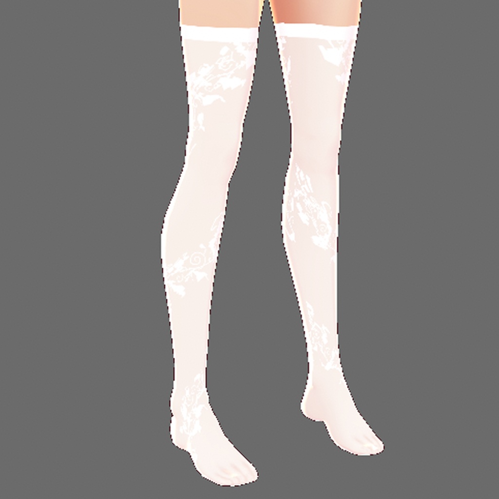 【無料版アリ】花とフリルのワンピース(VRoid用(ベータ版)衣装テクスチャ)