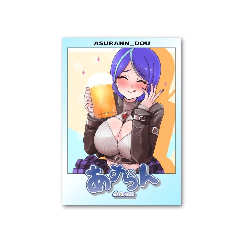 【4周年記念グッズ】リバーシブル フォト風カード